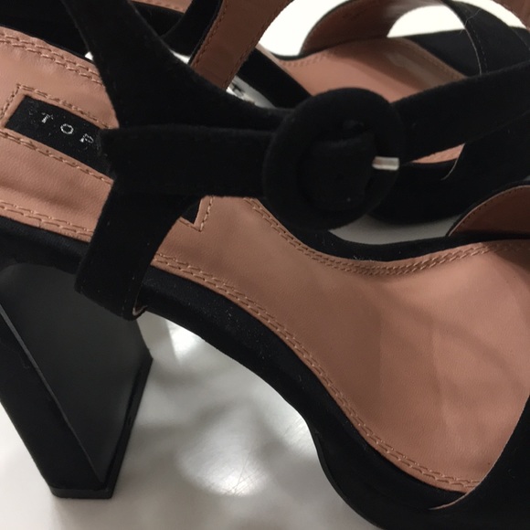 NWT Topshop High Heeled Sandals Size 10 - Picture 6 of 8